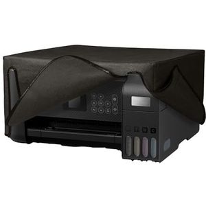 kwmobile hoes geschikt voor Epson Eco Tank ET-2820 / ET-2810 / ET-2812 - Beschermhoes voor printer - Stofhoes in donkergrijs