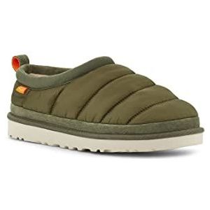 UGG Tasman Puft Slipper voor heren, Verbrande olijf, 41 EU