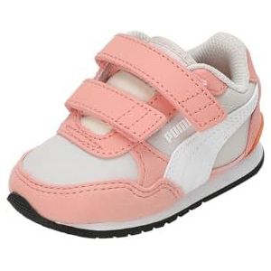 PUMA St Runner V3 Nl V Inf Sneakers voor kinderen, uniseks, Alpine Snow PUMA Wit Poppy Roze, 8 UK Child