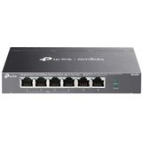 TP-Link - OMADA 6-Poorts Switch - 10/100 MBPS - Desktop - 4-Poorts PoE