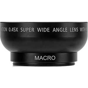 Groothoeklens, hoge doorlaatbaarheid 46 mm groothoeklens, draagbaar voor 46 mm filterdiafragmalens