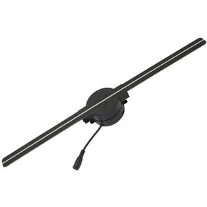 3D Hologram-Waaier, 16,5 Inch 3D-hologramventilator 2000x224 3D-projector Met 224 LED-lichtkralen For Zakelijke Winkelreclame