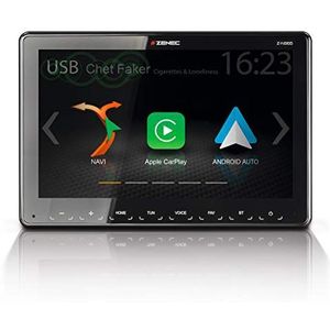 ZENEC Z-N965: 1-Din autoradio, multimediasysteem met 9""/22,9 cm touchscreen, DAB+, Apple CarPlay, Android Auto, uitbreidbaar navigatie