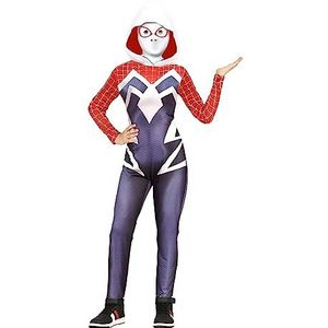 Spiderman Kostuums | Mysterieuze Spinnenheld Kind Kostuum | 7-9 jaar | Halloween | Verkleedkleding