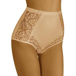 Wolbar Corrigerend Damesslipje Met Kant WB412, Beige,XL