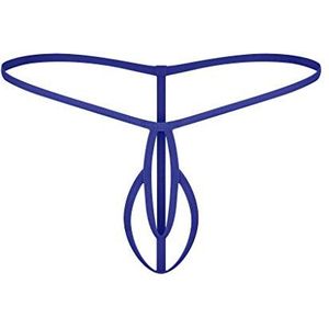 Zhiyao Heren String Mannen Tanga Mini Sumo Wrestling Slip Lingerie Badmode Ondergoed G-String Sexy Straps Body Strap Thongs, lichtblauw, L