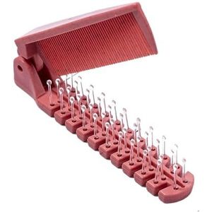 Opvouwbare Borstel Voor Portemonnee 1 Pcs Draagbare Reizen Haar Kam Borstel Opvouwbare Massage Haar Kam Anti Statische Kappers Styling Tool Vrouwen Persoonlijkheid Haarspeld