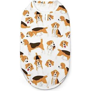 Leuke Engels Beagle Honden Leuke Huisdier Kleding Zachte Puppy Huisdier Vest Warm Hond Trui Jas Jas Voor Kleine Middelgrote Honden L