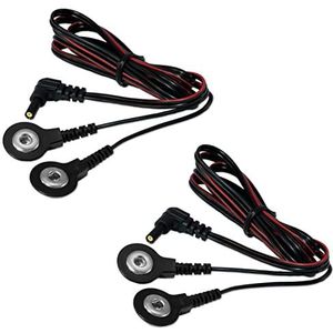 2 stuks verbindingskabel van Axion – verenigbaar met Sanitas TENS-