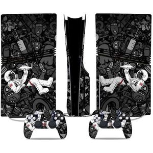 Voor PS5 PRO Skin Digital Edition Console En Controller Vinyl Cover Skins Wraps Krasbestendig, Compatibel Met Voor PS5 Digital Edition Pro 76977 Geen Schuimvorming Bubbelvrij