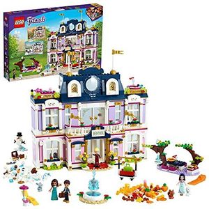 LEGO 41684 Friends Heartlake City Grand Hotel Poppenhuis Speelgoed met Mini Poppetjes, Origineel Cadeau voor Meisjes en Jongens vanaf 8 Jaar