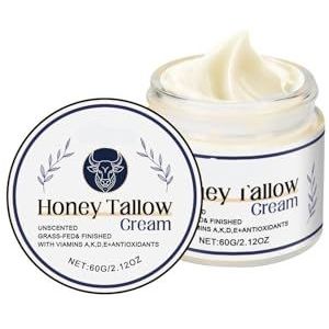 Honing- En Rundertalg-moisturizer - Hydraterende Formule For Een Droge, Schilferige Huid, Dagelijks Gebruik(2PCs)