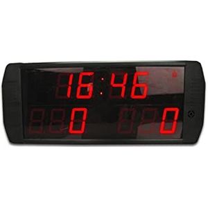 Scorebord met timerklok, Indoor Score Keeper, for Afstandsbediening Multi Sport Tafeltennis Voetbal Scorebord Elektronische Timing Apparatuur Mooi display met heldere led, lange stand-by