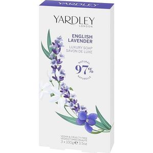 Yardley London English Lavender Luxe Zeep 3x100g