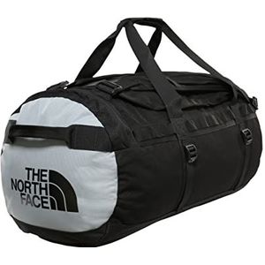 The North Face - Gilman Duffel Bag - Sport- & Gymtas met Schouderbanden - Opvouwbare Reistas, TNF Black/Mid Grey, M, 71L