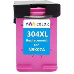 Vervangende inktcartridge 304XL for D-eskjet 2620 2630 2632 5030 5020 5032 3720 3730 5010 printer(1Pack Color)