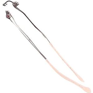 Bril Arm Voet Armframe reparatiebrilaccessoires, armframe reparatiebrilaccessoires, 1 paar randloze briltempels Vervangingsarmen 2-gaats lenzenvloeistoftempel