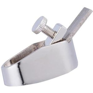 Viool Accessoires Professional Gereedschap Duimschaaf Viool Houtbewerking Onderdelen Accessoires Houten Luthier Gebogen Zilver