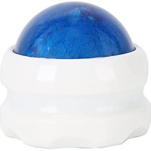 Handmatige massagebal, balmassager Lichaamshandmassager voor thuisgebruik SPA(Blauwe bal)