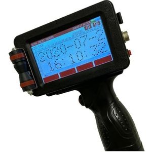 Ontwerp Eenvoudig Te Bedienen Handheld Scherm Datum Batchcode Inkjetprinter, Productcode Drukmachine Gebruiksvriendelijk