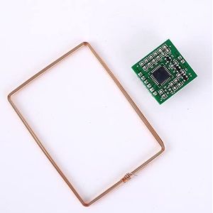 DONGKER Lezer Module, 134.2KHZ RFID Card Reader Sensor Module Contactloze Controller w/Antenne pak ISO 11784/85 of compatibele kaart