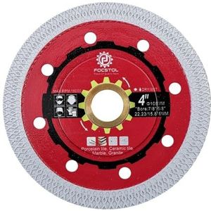 Diamantdoorslijpschijven, 105/115/125 mm, 1/2/5 stuks, voor tegels, marmer, porselein, graniet, maas-zaagbladen X (125 mm, 5 stuks)