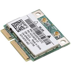 ASHATA WiFi kaart, dual band 300 Mbit/s mini PCI-E draadloze netwerkkaart 802.11ABGN voor E4200 E5500, ondersteuning voor 2000/XP/VISTA/7 32-bits/64-bits