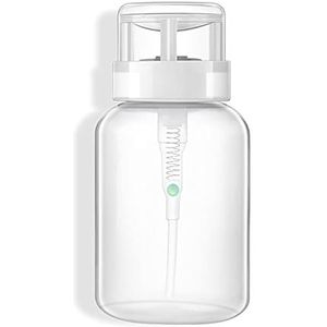 200ml Push Down Dispenser Polish Remover Lege Flessen Dispensers