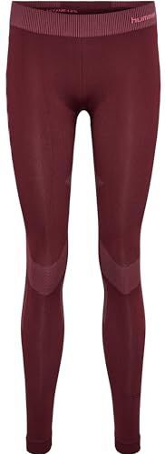 hml - FIRST SEAMLESS - Leggings - Zwart - Stretchstof