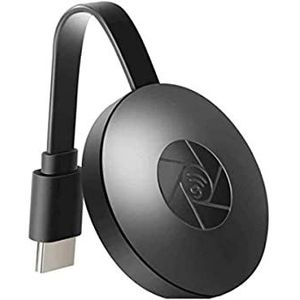 A2ZWORLD Draadloze HDMI-zender, Wifi Display Dongle, HDMI-adapter, draadloos, HD-streaming, compatibel met Android iOS smartphones