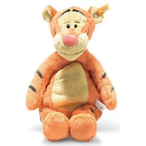 Steiff Knuffeldier tijger uit Winnie de Poeh, schattig knuffeldier, jongens, meisjes en baby's vanaf 0 maanden, Soft Cuddly Friends Disney Orig., Tijger, 30 cm, 024535