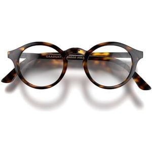 London Mole® Graduate leesbril | Koele ronde pantovormige lezers | Heren dames unisex | Veer scharnieren