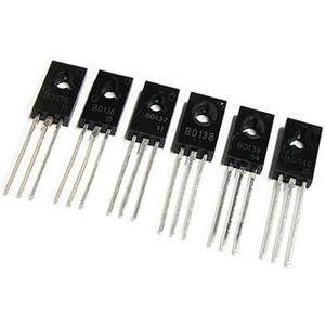 20 STKS/PARTIJ BD238 BD237 BD236 BD235 BD140 BD139 BD138 BD137 BD136 BD135 NPN PNP Transistor Triode TO126 TO-126(BD235)