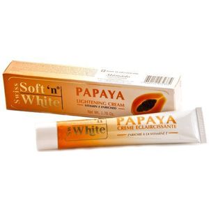 Soft & White Swiss Papaya Body Cream, 50 G (1 stuks)