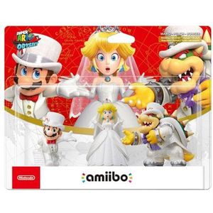 Nintendo AMIIBO: Super Mario Odyssey - Mario/Peach/Bowser (Wedding) (Multi)