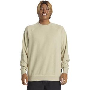 Quiksilver Raglans Sweatshirt voor heren, XS, beige., Oyster White Heather, XS