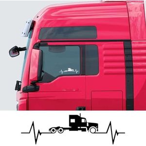 KUSQCRGA Autostickers voor het hele lichaam, geschikt voor MAN TGX TG Auto-accessoires Wielverlichting Styling Multicolor beschikbare vinylfolie-sticker