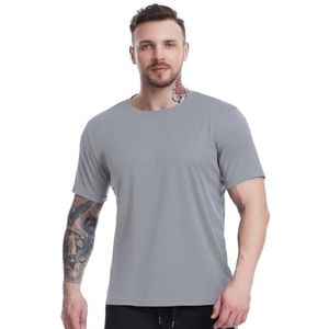 yk8fass Los Sport T-shirt kw-1834, Grijs, L