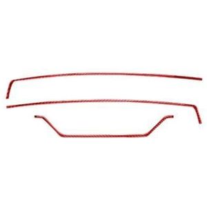 Interieurstrips Voor Ford Voor Mustang 2005 2006 2007 2008 2009 Dashboard Decoratie Cover Trim Sticker Decal Auto Interieur Accessoires auto interieurstrips (Color : Shape B)