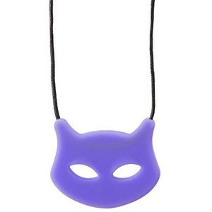 Chewigem – Dubbel getextureerde, discrete, kauwbare halsketting en stemhulp, ontwikkeld voor angstreductie en verbeterde focus. Als rustgevende hulp bij sensorische verwerkingsmoeilijkheden – autisme – ADHD (violet)