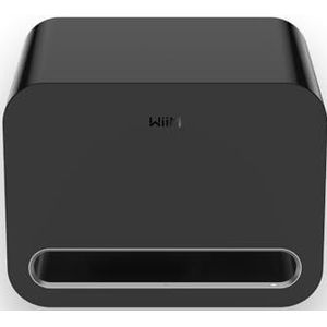 WiiM Sub Pro – 8"" 250 W Draadloze Slimme Subwoofer | AI RoomFit™ Kalibratie | Wi-Fi 6 & Bluetooth 5.3 | Diepe bas tot 25 Hz | Werkt met Streamers, Versterkers & elk RCA Sub-Out systeem | Zwart