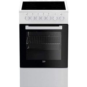 Beko – fss57100gw – fornuis keramiek 60 l 4 fornuizen wit