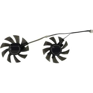 2 stuks/set, GPU VGA-koeler, videokaartventilator, T128015DU, voor Kinology voor RTX 2060 voor SUPER voor VENTUS 8G, voor GTX1660 Super 6G voor gaming