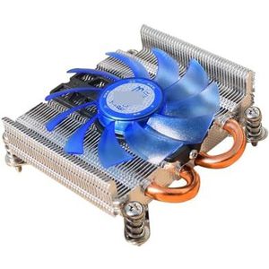 Ventilator met 2 warmtegeleidingen voor desktopcomputers met stille koeling voor CPU