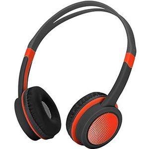Hoofdtelefoon, milieuvriendelijke hoofdtelefoon voor kinderen met een volume van 85 dB Beperkte gehoorbescherming Lichtgewicht bedrade hoofdtelefoon voor kinderen(Zwart rood)