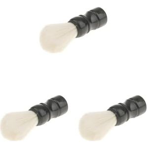 3 Set van Professionele Salon Kapper Scheren Borstel Baard Snor Borstel voor Mannen Willekeurige
