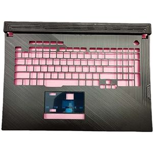 Laptop omhulsel rond toetsenbord Voor For ASUS For ROG Strix SCAR III G731GW Colour Zwart Verenigde Staten Lay-out