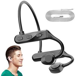 Bone conduction koptelefoon,Bluetooth 5.0 Sport-oordopjes | Zweetbestendige draadloze koptelefoon voor hardlopen Fietsen Wandelen Gym Klimmen Xiaoxin