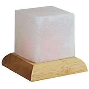 Himalaya Mini Mood Salt Lamp kubus Wit