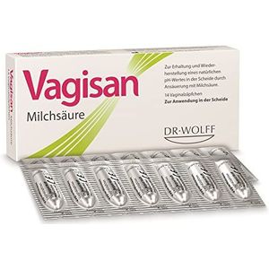 Vagisan - Milchsäurezäpfchen - Zetpillen - 14 st.